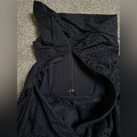 ALL SAINTS NWT Vellamo Corset One-Shoulder Asymmetrical Shaping Lace Mini Dress - Picture 6 of 9